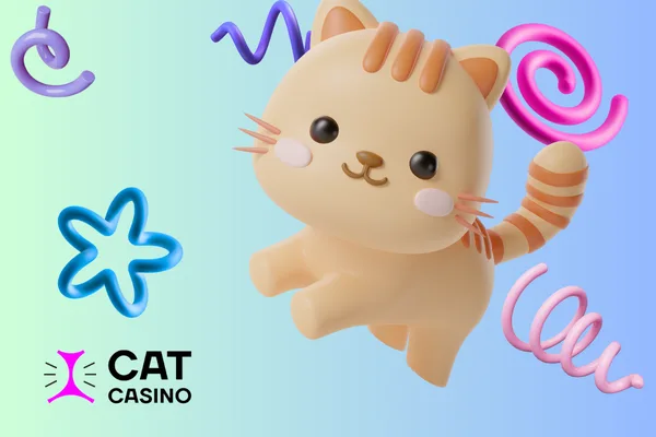 Интерфейс входа в Cat Casino